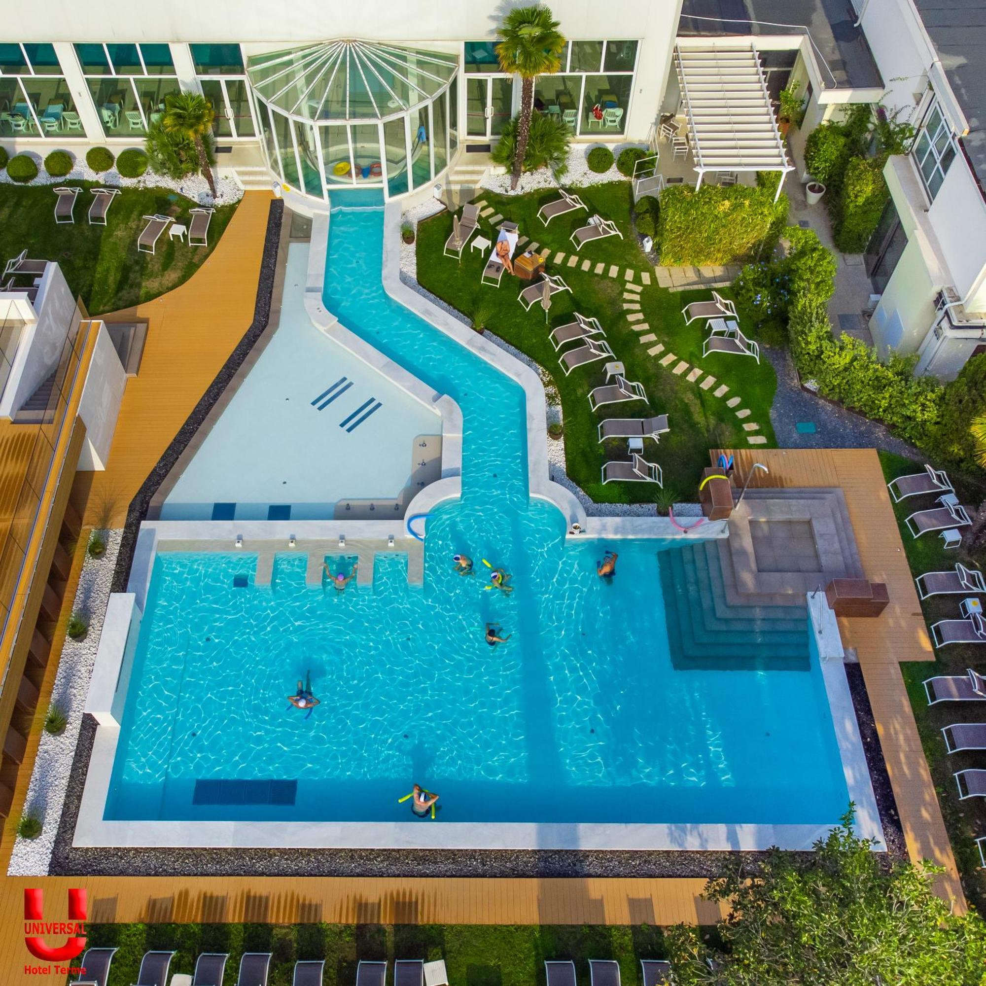 Hotel Universal Terme Abano Terme Exterior photo